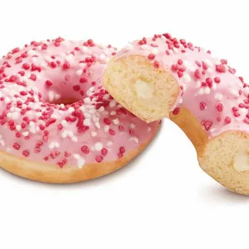 Donut Pink & White