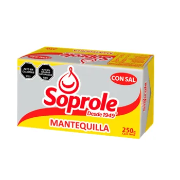 Mantequilla Soprole Con Sal 250gr (Sku 142)