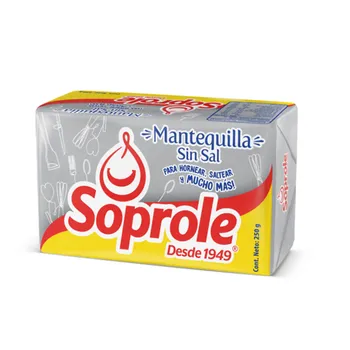 Mantequilla Soprole Sin Sal 250gr (Sku 267)