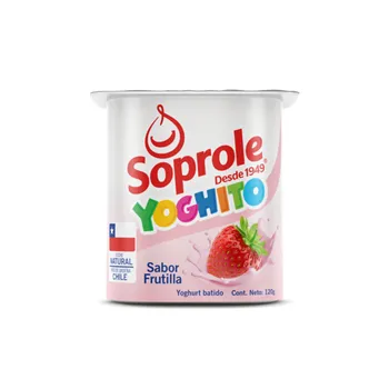 Yogurt Soprole Yoghito Frutilla 120 gr (Sku 276)