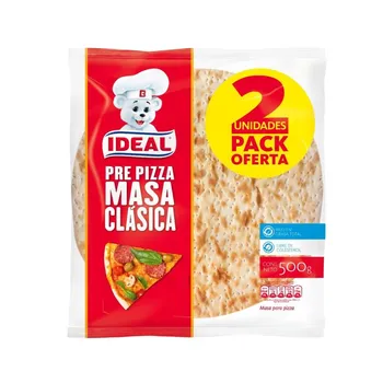 Pan Pizza Ideal Clásica 2p (Sku 845)