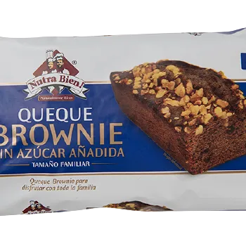 Queque Nutrabien Familiar Brownie S/az (Sku 819)