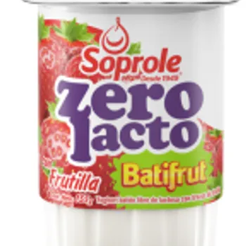 Yoghurt Zero Lacto Frutilla Soprole 155 grs
