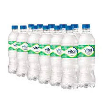Agua mineral con gas 600 ml pack 12 uni