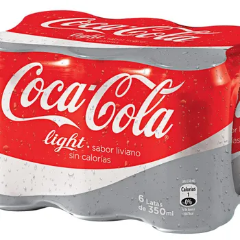 Coca-Cola LIGHT 350cc pack 6 uni