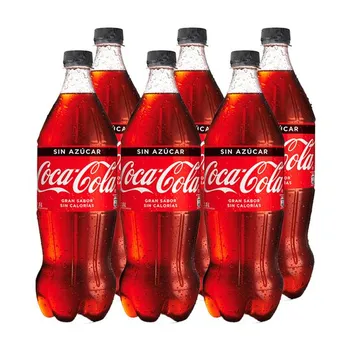 Coca-Cola SIN AZÚCAR 1.5lt pack 6 uni