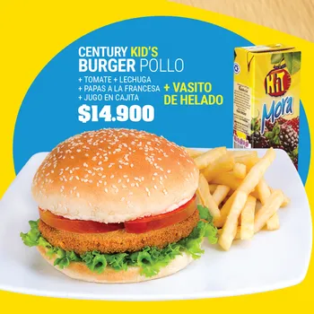 Century Kid’s - Burger pollo