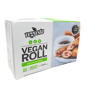 Vegan Roll Jamon Queso 400grs 10 ud